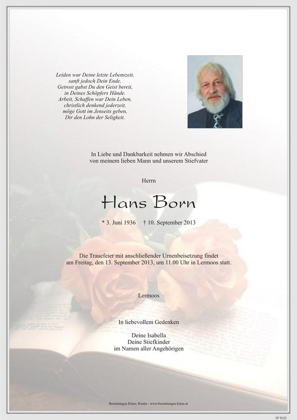 Hans Born